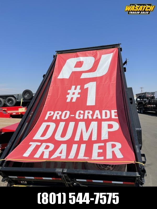 PJ - DL - 7x14 - 2' Side - Dump Trailer PJ - DL - 7x14 - 2' Side - Dump Trailer