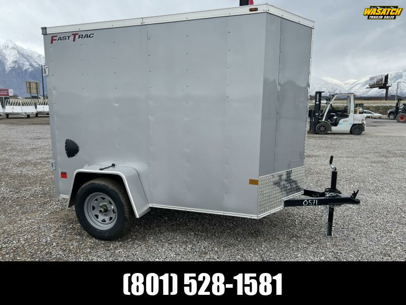 Wells Cargo 5x8 Fast Trac Deluxe Cargo / Enclosed Trailer 1710456863