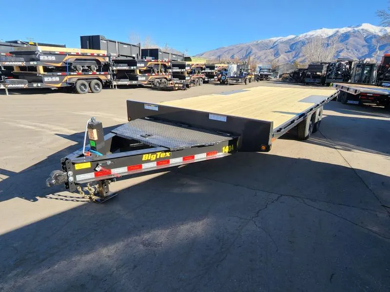 2026 Big Tex Trailers 8.5 X 20 (14OA) Deckover Equipment Flatbed Trailer