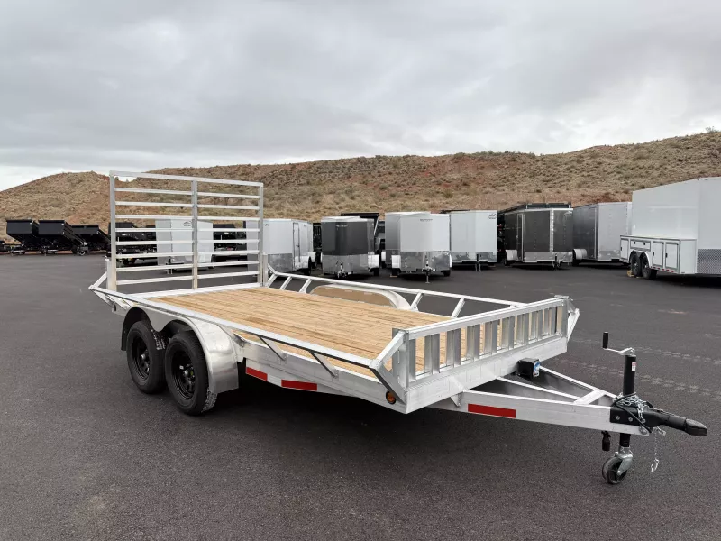  Baughman Products 7 X 14 ANGLED SIDE Utility Trailer