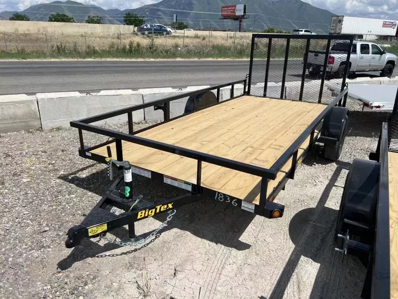 Big Tex Trailers 6.5x14 35SA Single Axle Utility Trailer