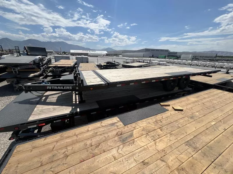PJ Trailers 8.5x24 Deckover Tilt (T8) Equipment Trailer