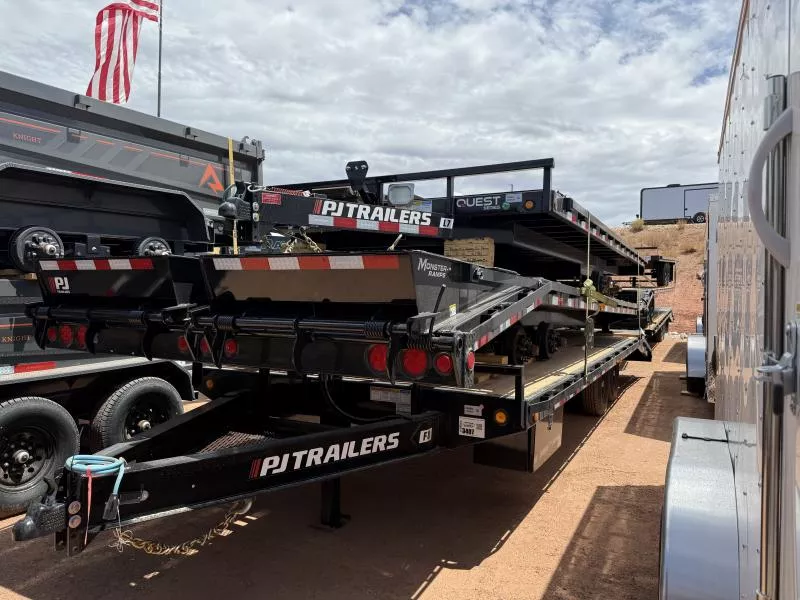 PJ Trailers 8.5X24 14K F8 I-BEAM DECKOVER Equipment Trailer
