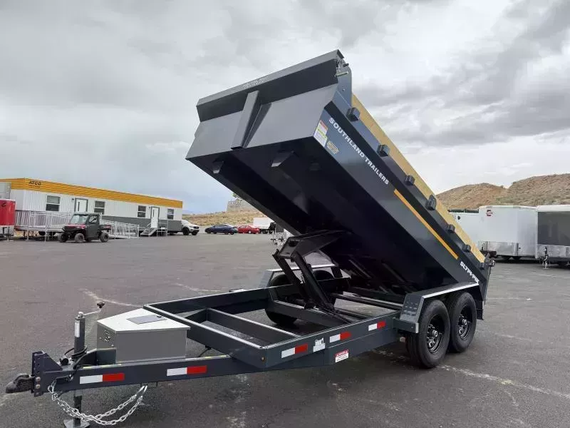 Southland Trailers 7X14 14K 6" TUBE Dump Trailer