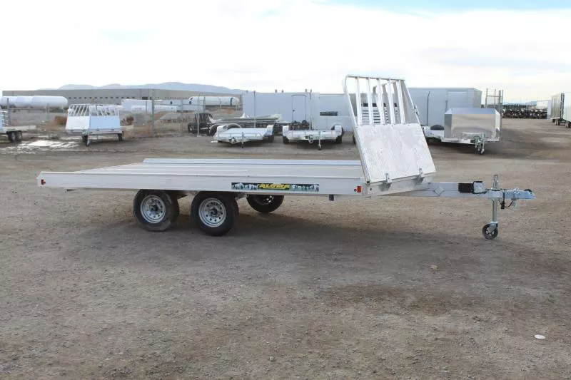 Aluma 8.5x14 8614D Snowmobile Trailer