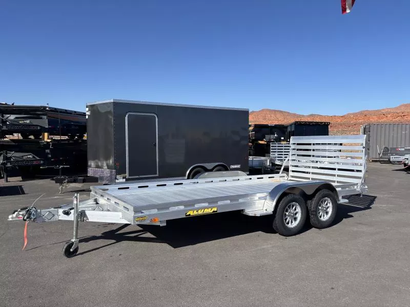 Aluma 6.5X16 8K 8016TA Utility Trailer