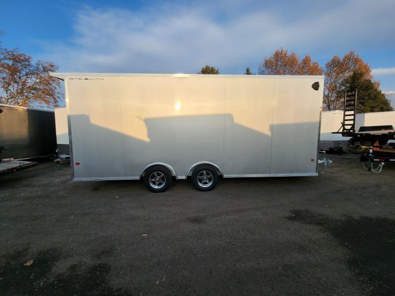 2024 8.5X20 Aluminum UTV Cargo/Enclosed Trailer Wasatch Trailer Sales Layton & Springville