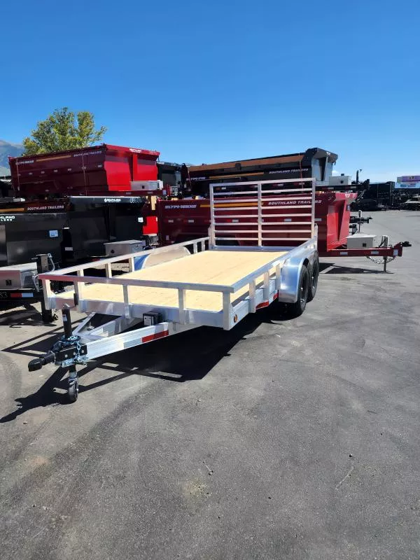 2025 Baughman Products 83X14 RGT (7X14) ATV Aluminum Utility Trailer