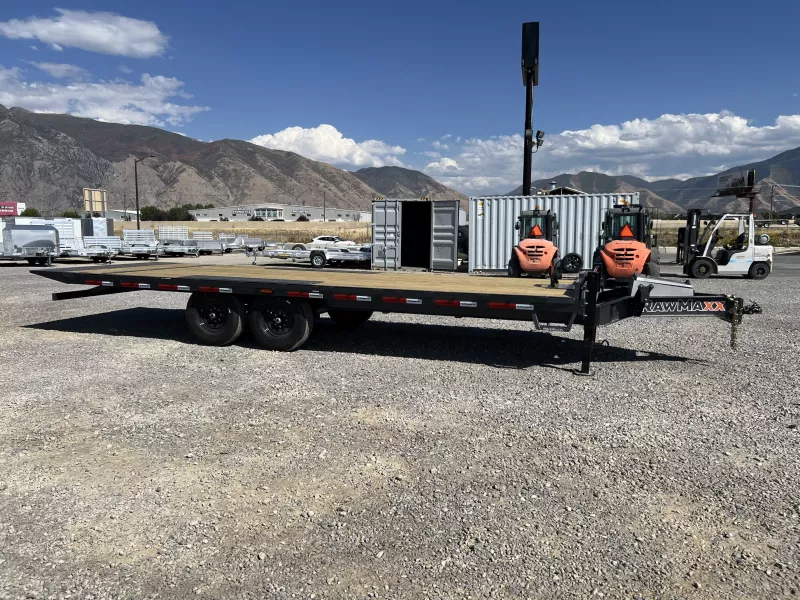 RawMaxx 8.5x24 DTX Deckover Tilt Equipment Trailer