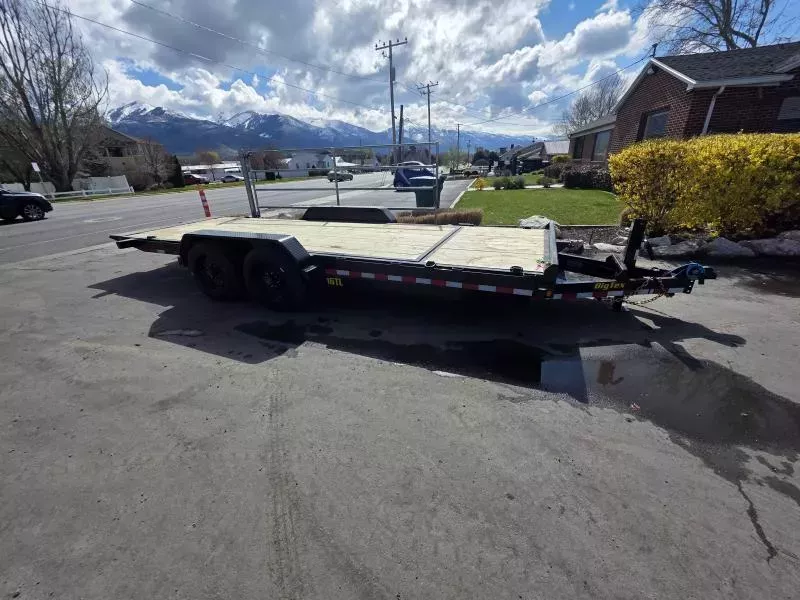 2026 Big Tex Trailers 7X20 TL 16K Flatbed Equipment Tilt Trailer *bigtex*