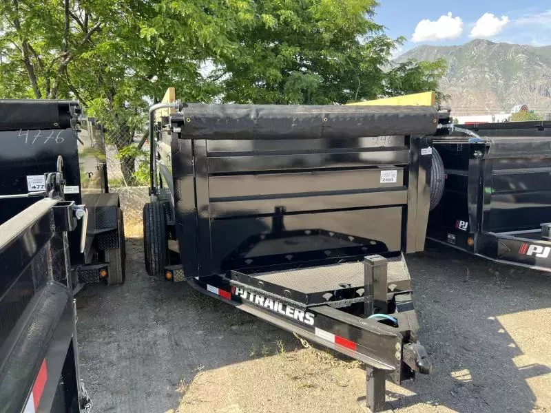 PJ Trailers 7X16 14K DV LOW PRO Dump Trailer