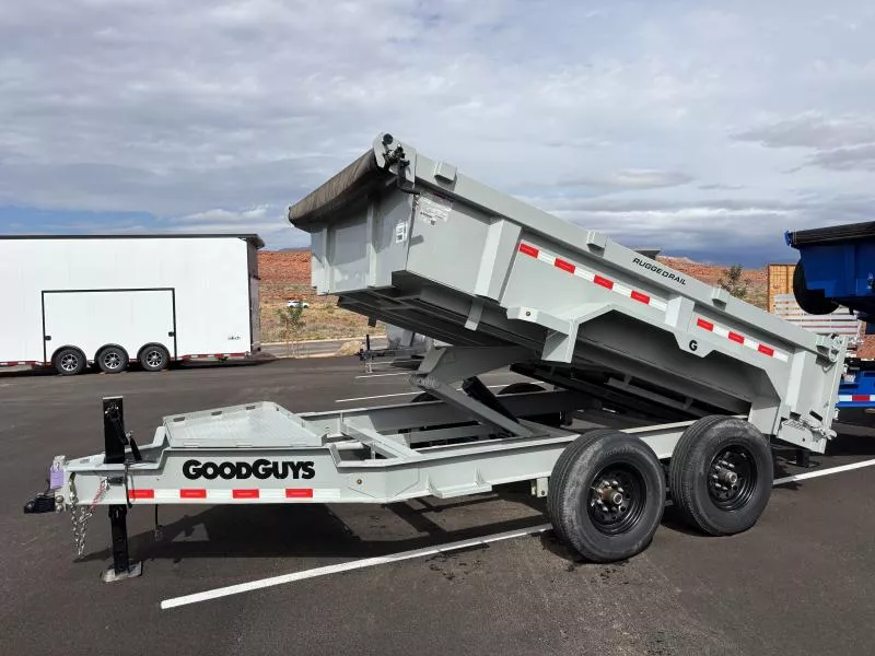 Good Guys 7X14 14K LP SCISSOR LIFT Dump Trailer