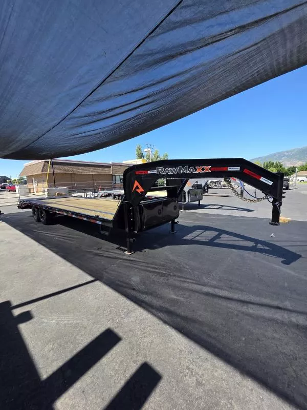 2026 RawMaxx 26' FDXS Equipment Flatbed Trailer