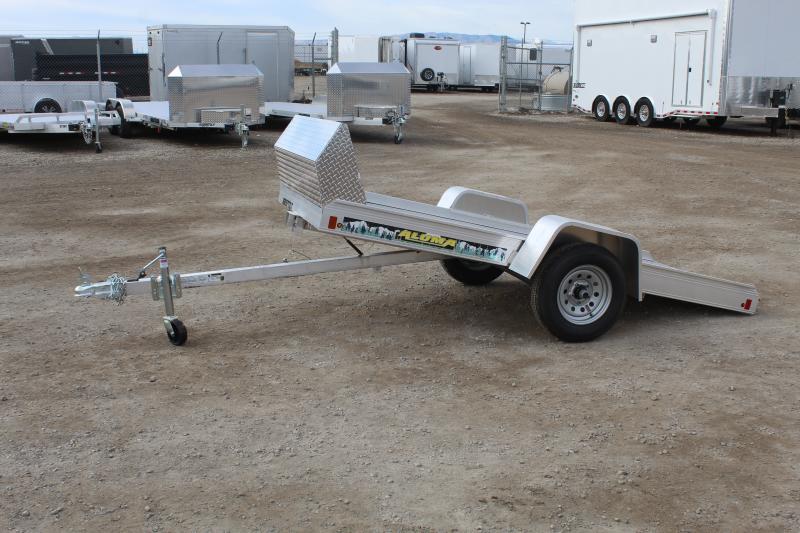 Aluma 8605 Aluminum Snowmobile Trailer Wasatch Trailer Sales Layton