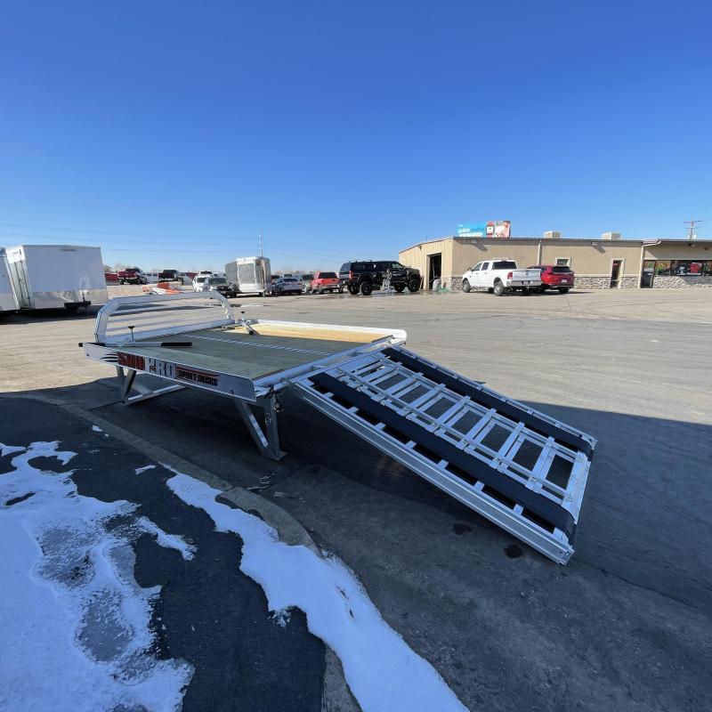 2024 8' Snopro Sport Deck / Sled Deck Truck Bed Wasatch Trailer Sales