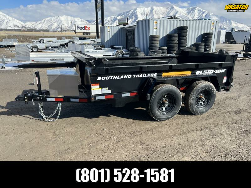 Southland Trailers 5x10 10k Tube Frame Dump Bin Wasatch Trailer Sales