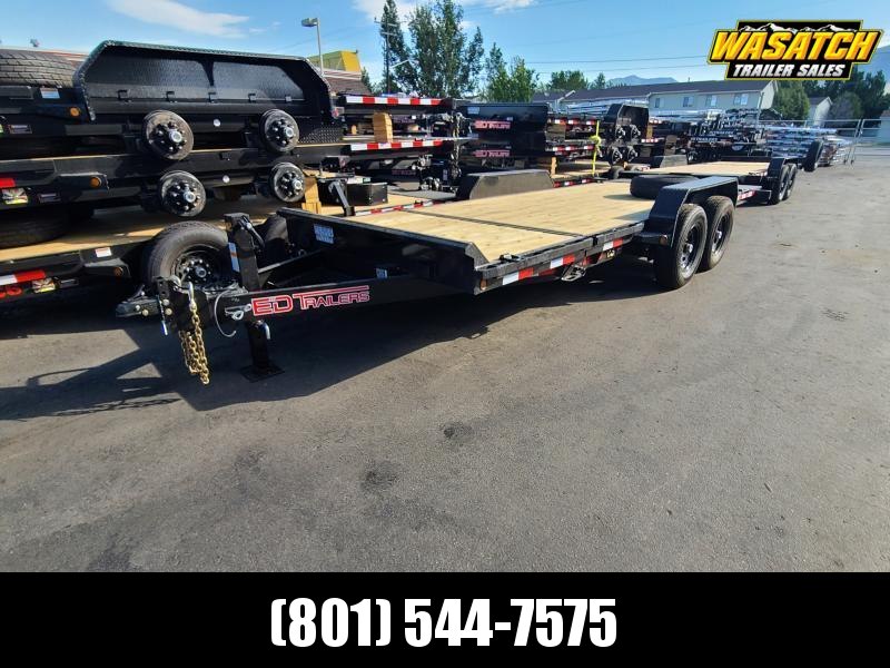 2022 ED Trailers 20' TA Tilt Flatbed Trailer 2022 ED Trailers 20' TA Tilt Flatbed Trailer