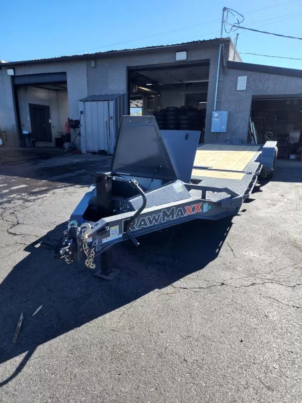 2026 RawMaxx 22' G7X Gravity Tilt Flatbed Trailer