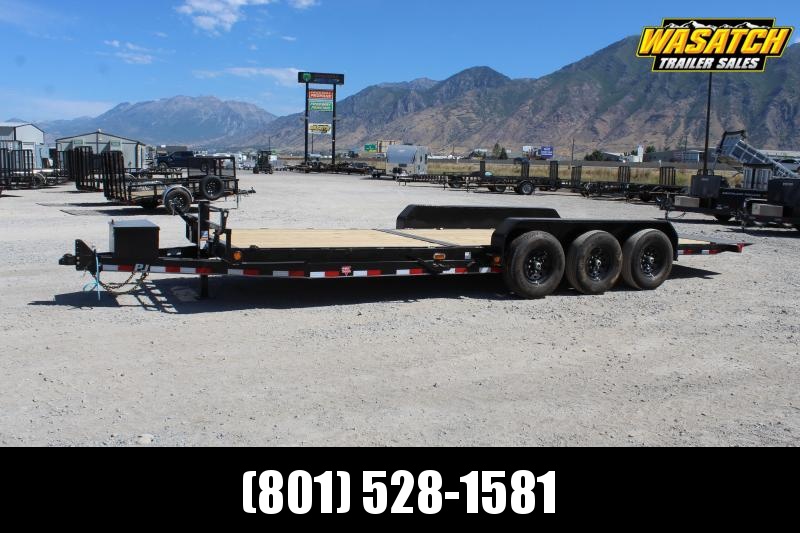 PJ Trailers 7x22 6" Channel Tilt (T6) Equipment Trailer PJ Trailers 7x22 6" Channel Tilt (T6) Equipment Trailer