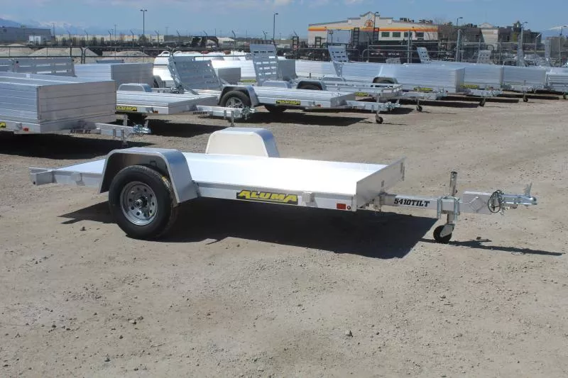 Aluma 5410Tilt 4.5x10 Aluminum Tilt Utility Trailer