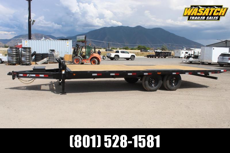 PJ Trailers 8.5x22 Deckover Tilt (T8) Equipment Trailer PJ Trailers 8.5x22 Deckover Tilt (T8) Equipment Trailer