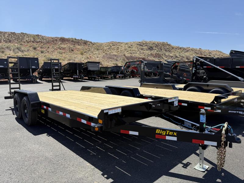  Big Tex Trailers 7X20 14K 14EB Equipment Trailer