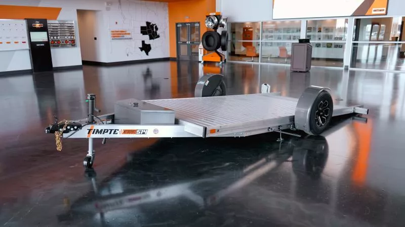 2026 Timpte 6.5X14 514 EZ Load Drop Deck Aluminum Utility Trailer