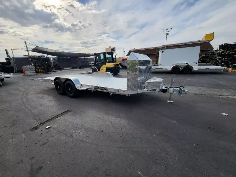 2026 Aluma - 8218H ANV Tilt - 82x18 - Aluma Utility Trailer