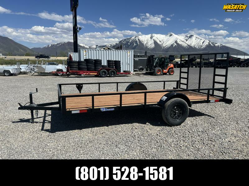 7 Sons 7x14 Single Axle Utility Trailer Wasatch Trailer Sales