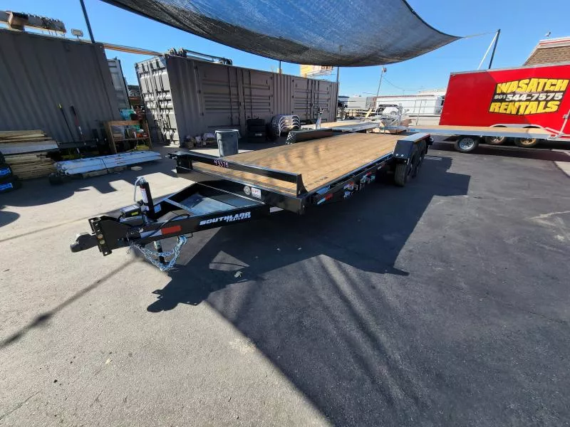 2026 Southland Trailers 7x20 +2 Lowboy (LBAT7) Flatbed Utility Trailer