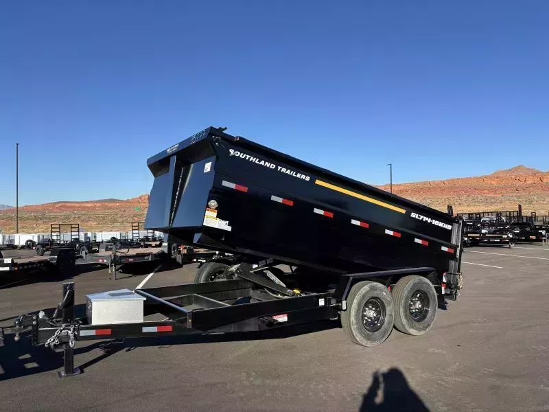 Southland Trailers 7X14 16K HS 6" TUBE Dump Trailer