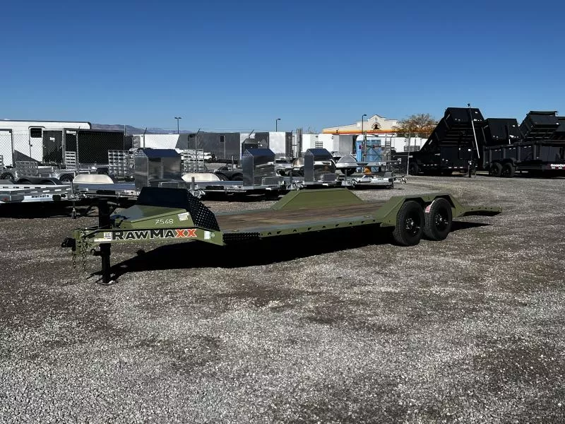 RawMaxx 8.5x24 SLX Stealth X Equipment Trailer
