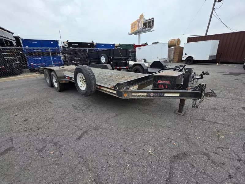 USED 2020 7X20 Norstar Equipment Flatbed Trailer