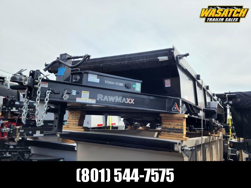 RawMaxx 7x16 Dump Trailer, 2' Sides RawMaxx 7x16 Dump Trailer, 2' Sides