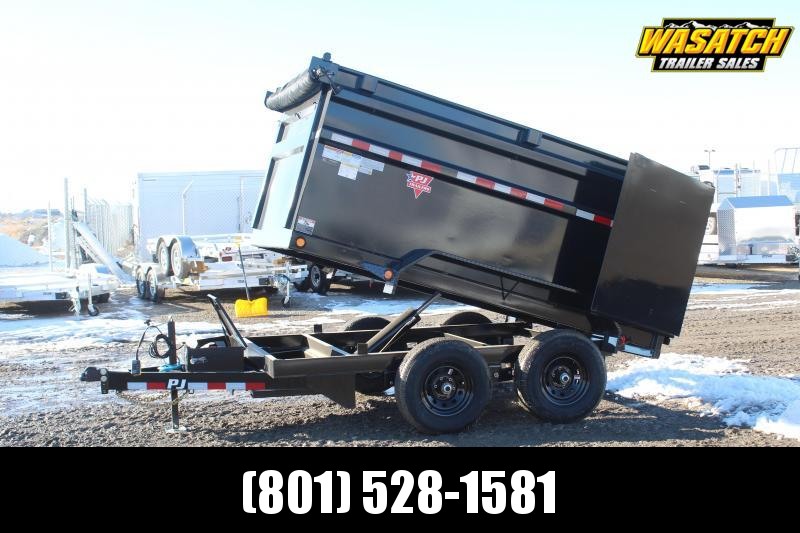 PJ Trailers 6x10 72" Tandem Axle Dump (D3) Dump Trailer PJ Trailers 6x10 72" Tandem Axle Dump (D3) Dump Trailer