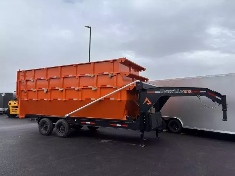 RawMaxx 7X20 RDX ROLL OFF BIN Dump Bin