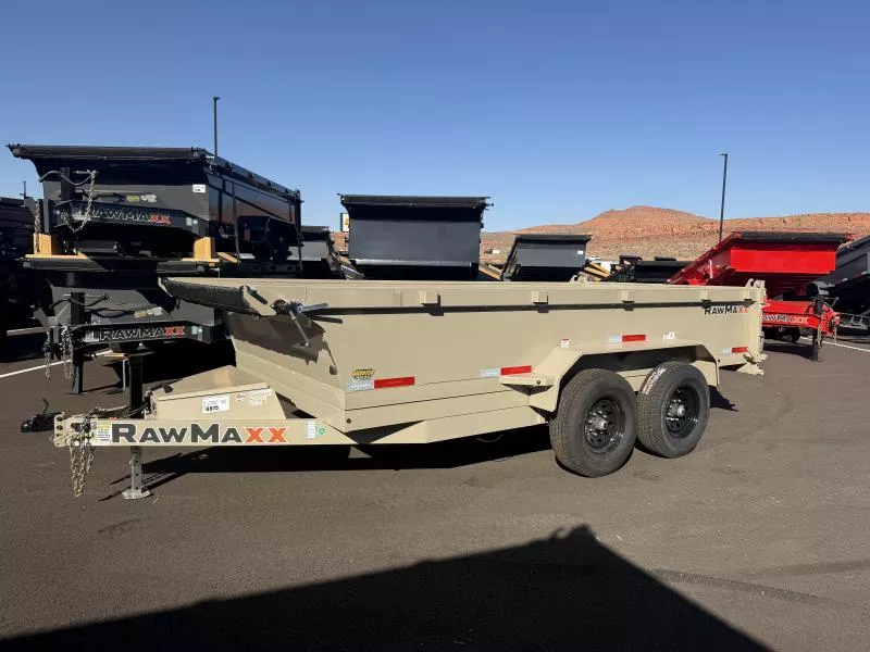 RawMaxx 7X14 14K PKX Dump Trailer