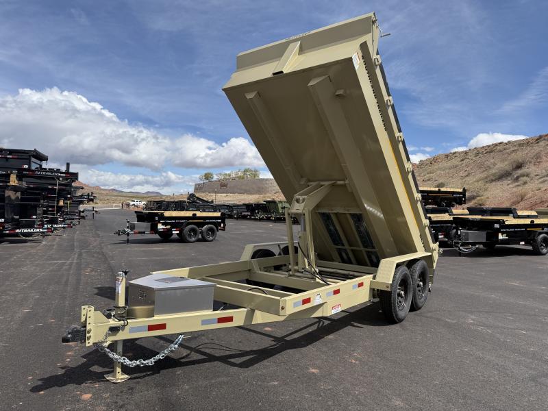 Southland Trailers 7X14 14K 6" TUBE Dump Trailer