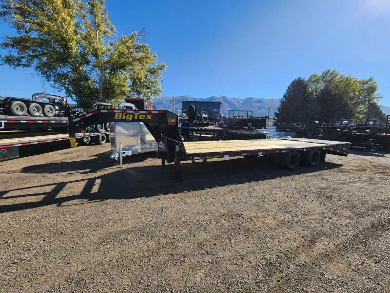 2026 Big Tex Trailers 20' (+5') Gooseneck 25.9K WHD Flatbed Trailer *bigtex*