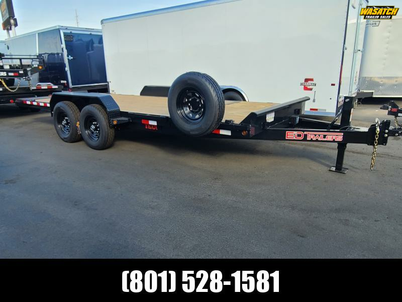 ED Trailers 7x20 Channel Equipment Tilt Equipment Trailer ED Trailers 7x20 Channel Equipment Tilt Equipment Trailer