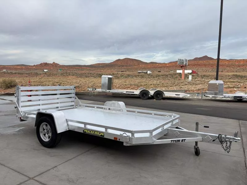 2021 Aluma 6.5X12 3.5K 7712H-SA Utility Trailer