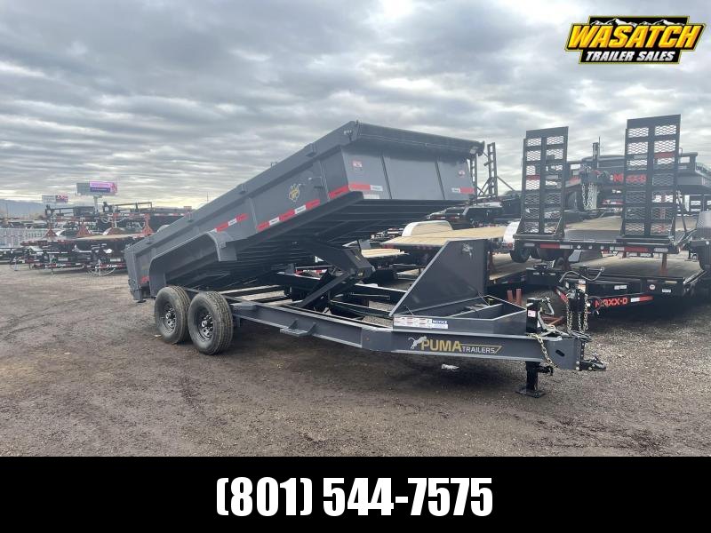 Puma - Prowler - 7x16 - Dump Trailer Puma - Prowler - 7x16 - Dump Trailer