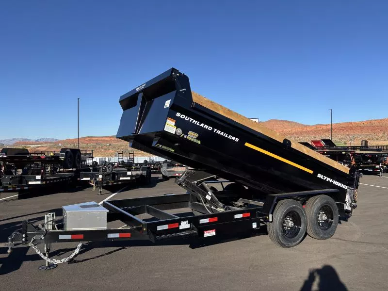 Southland Trailers 7X14 16K HD 6" TUBE Dump Trailer