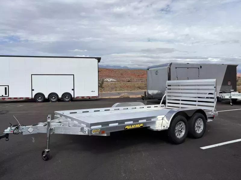 Aluma 6.5X14 10K 8014TA Utility Trailer