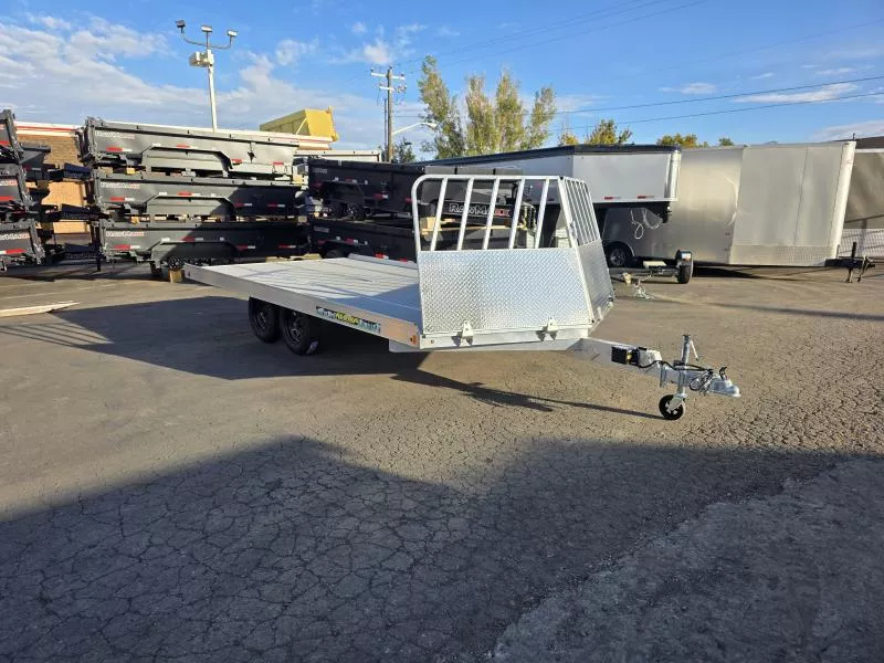 2026 Aluma 8616D (7x16) Aluminum Snowmobile Trailer