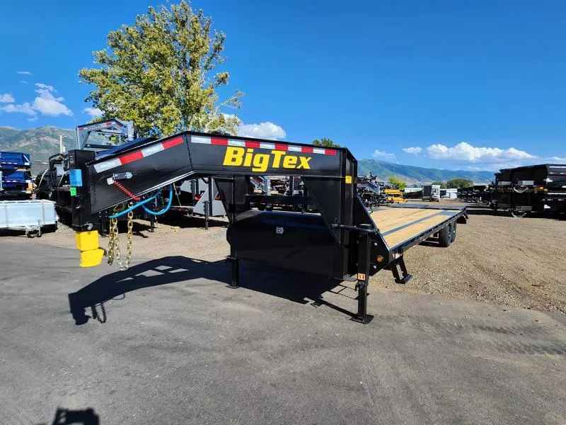  Big Tex Trailers 8.5X30 23.9K TANDEM DUAL GOOSENECK Flatbed Trailer