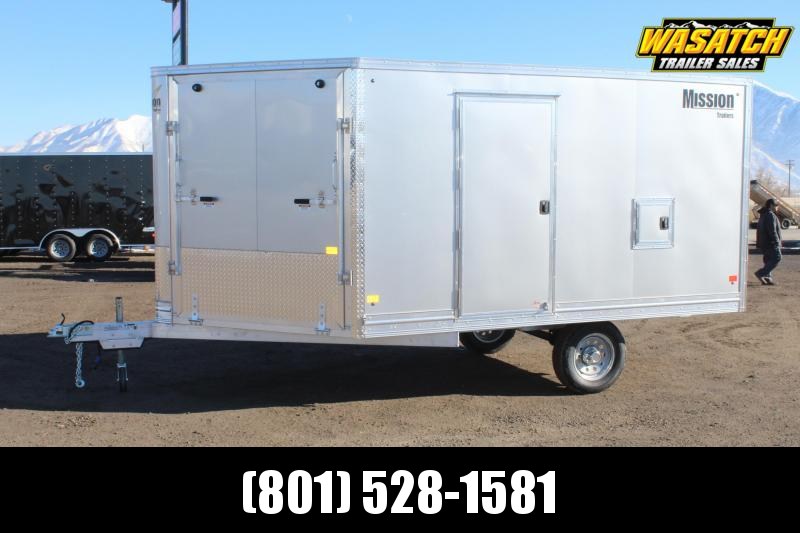 ALCOM 85x16 Mission Aluminum Snowmobile Trailer ALCOM 85x16 Mission Aluminum Snowmobile Trailer