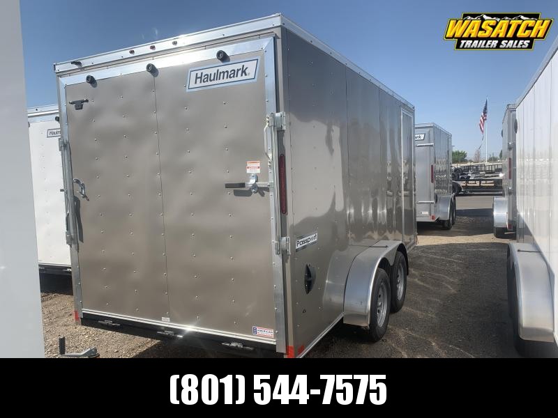 Haulmark 7x16 Pewter Passport Deluxe Enclosed Cargo Haulmark 7x16 Pewter Passport Deluxe Enclosed Cargo