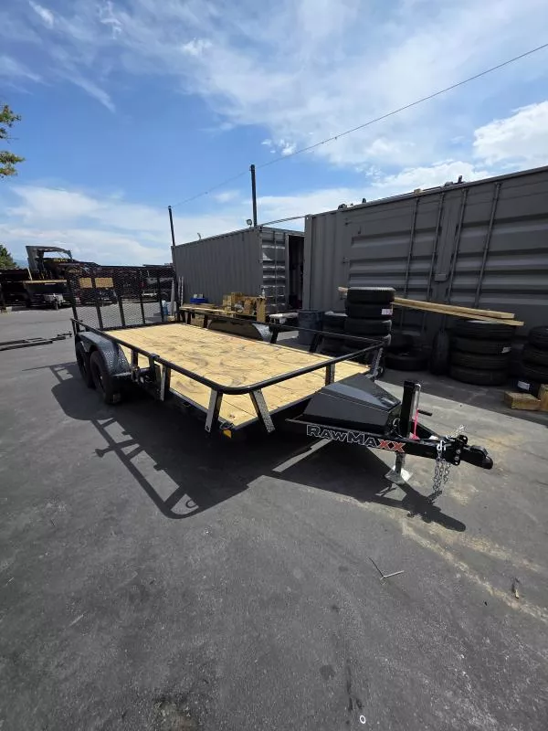 2026 RawMaxx 7X16 UTX 7K Utility Trailer