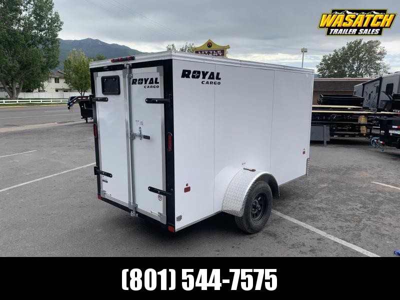 Royal Cargo 5x10 Single Axle Enclosed Cargo w/ Barn Doors Royal Cargo 5x10 Single Axle Enclosed Cargo w/ Barn Doors